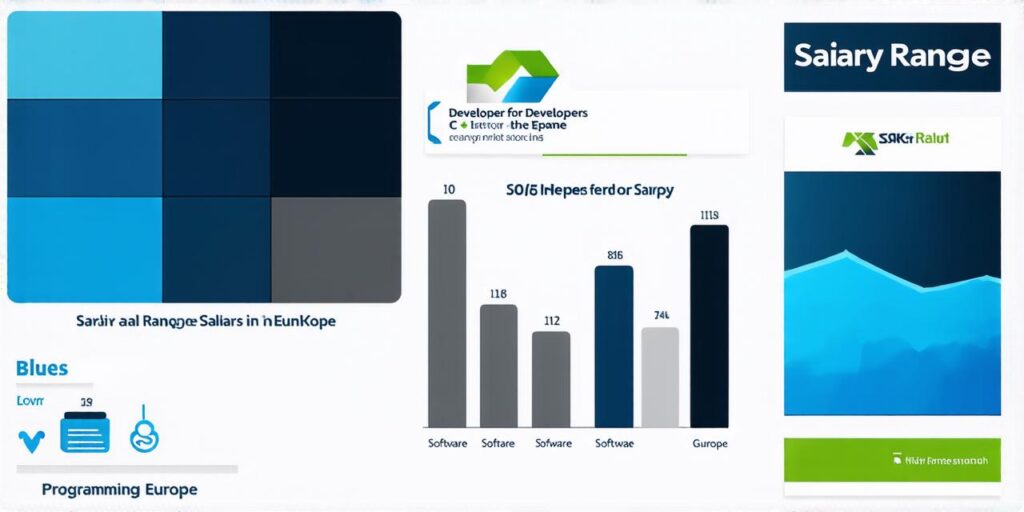 What is the salary range for C# developers in Europe?